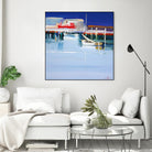 Port Fairy Moorings 2 by Craig Trewin Penny on GIANT ART - multicolor coastal