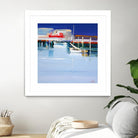 Port Fairy Moorings 2 by Craig Trewin Penny on GIANT ART - multicolor coastal