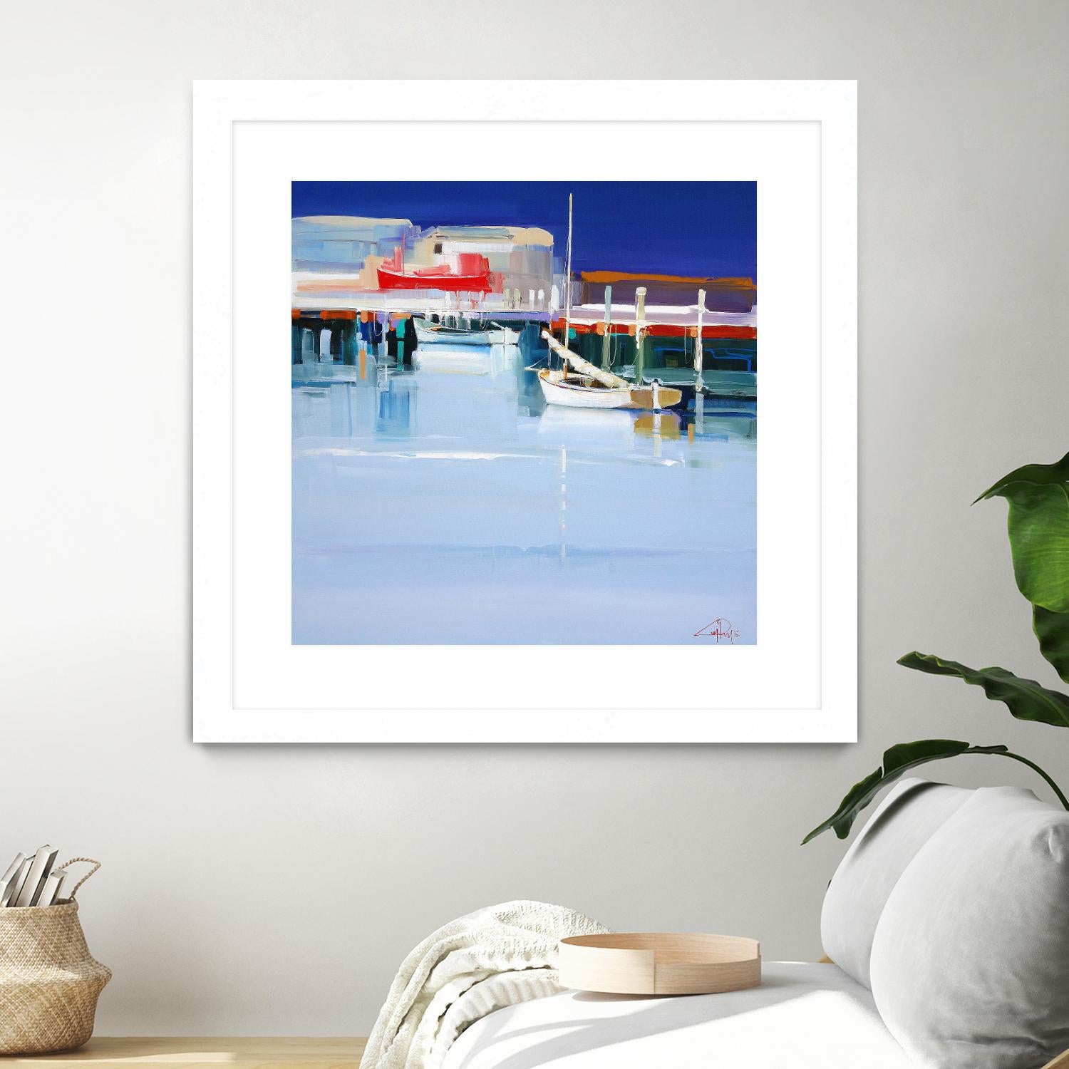 Port Fairy Moorings 2 by Craig Trewin Penny on GIANT ART - multicolor coastal