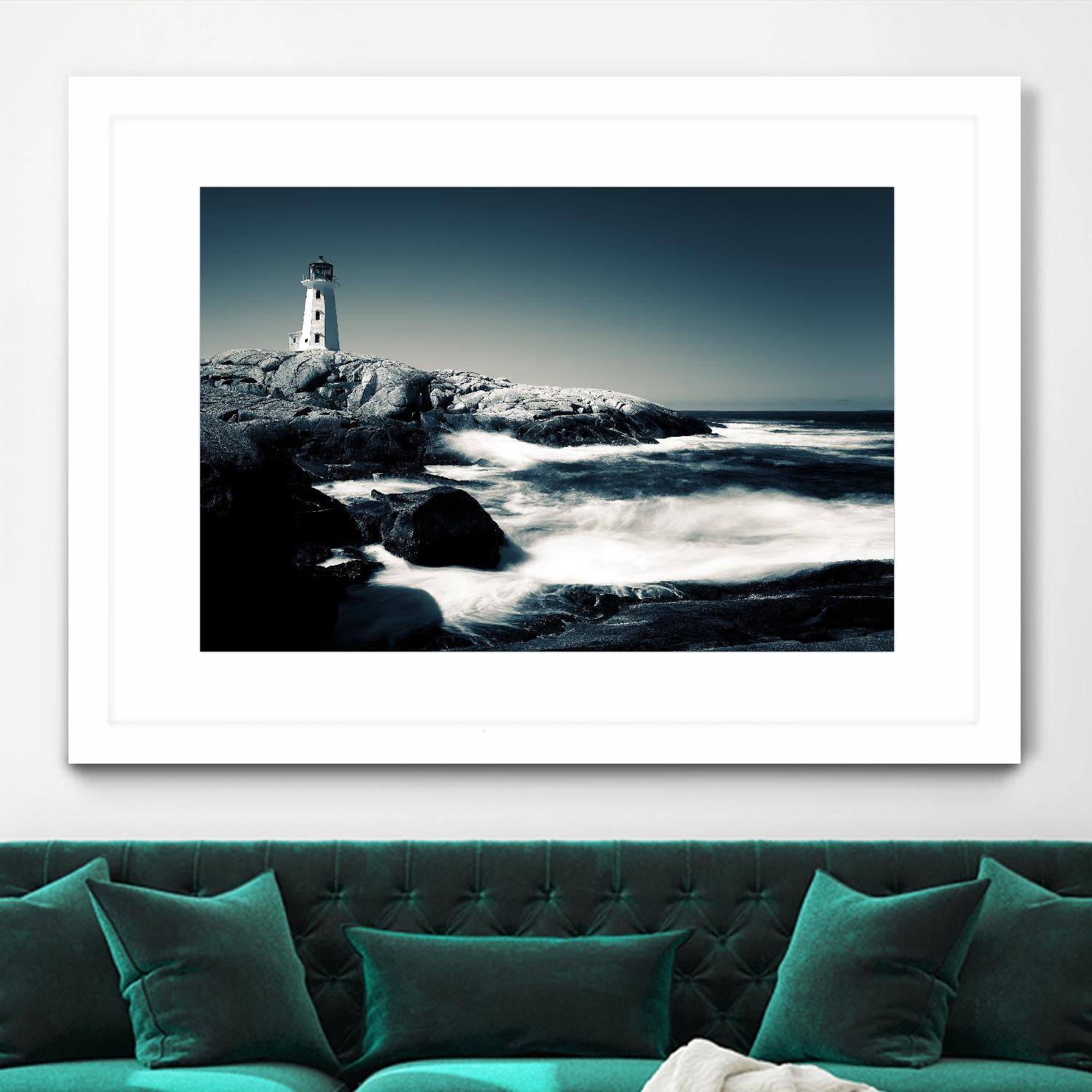 Lighthouse, Peggy’s Cove by David W. Pollard on GIANT ART - multicolor photography; coastal; landscapes