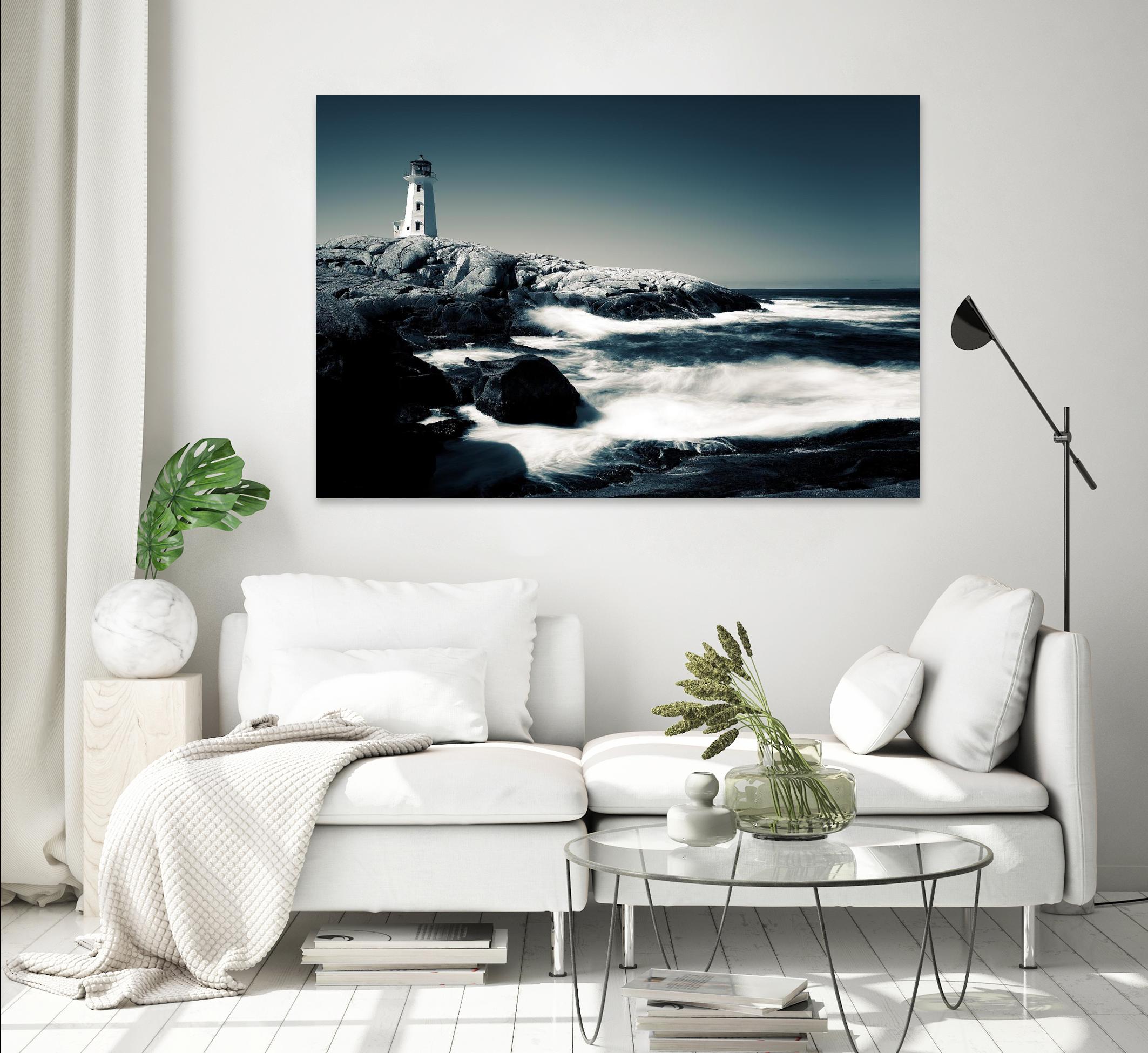 Lighthouse, Peggy’s Cove by David W. Pollard on GIANT ART - multicolor photography; coastal; landscapes
