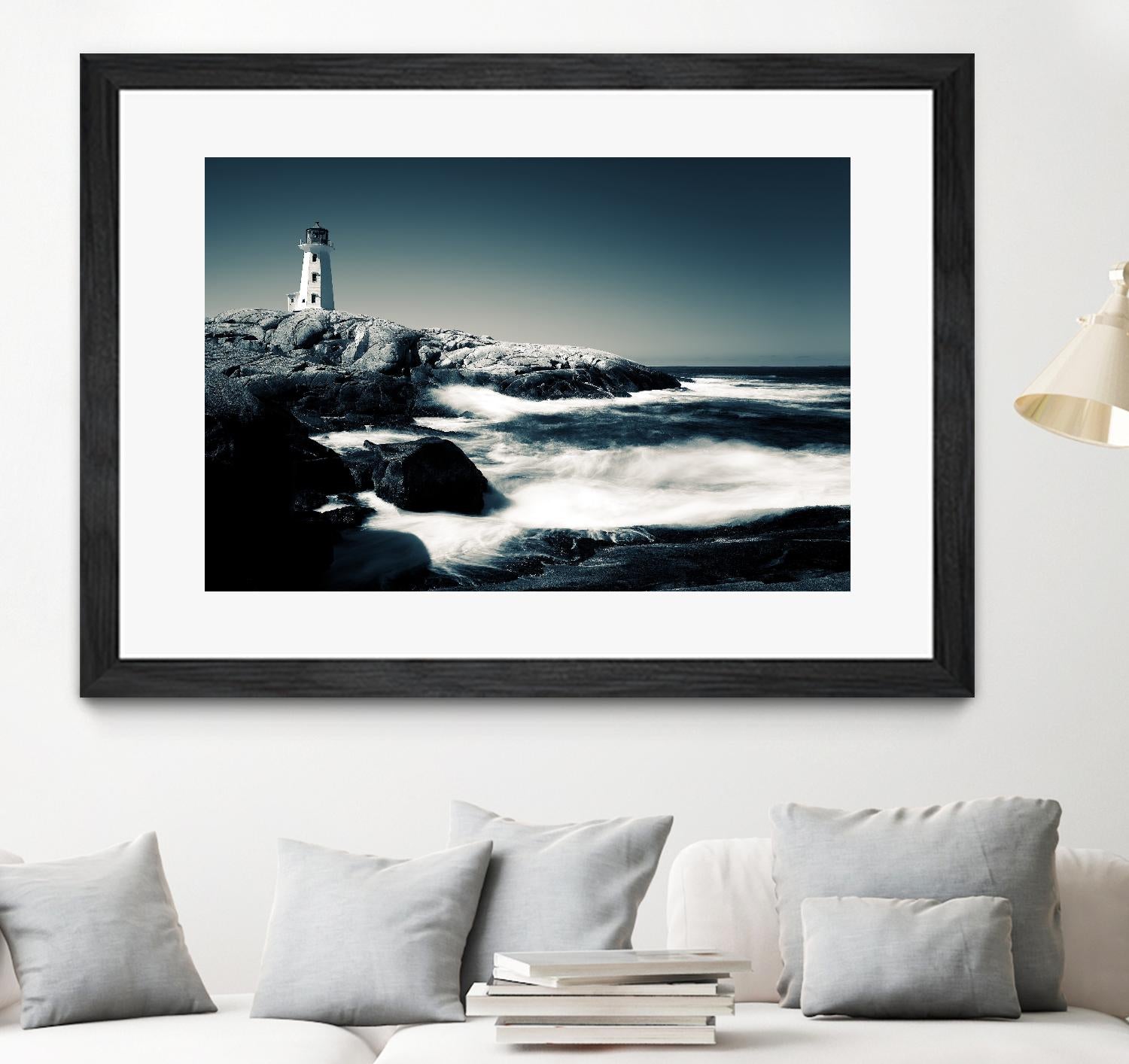 Lighthouse, Peggy’s Cove by David W. Pollard on GIANT ART - multicolor photography; coastal; landscapes