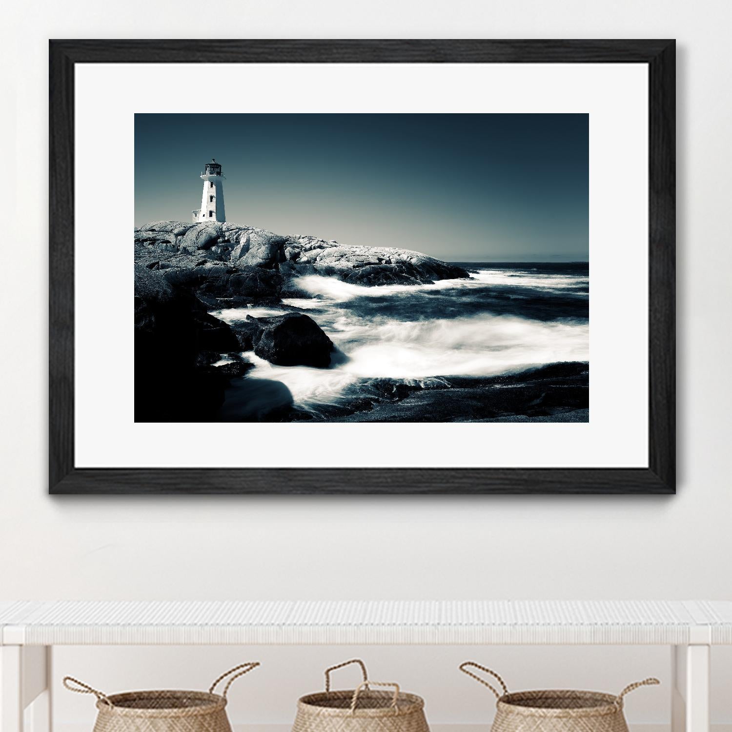 Lighthouse, Peggy’s Cove by David W. Pollard on GIANT ART - multicolor photography; coastal; landscapes