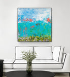 Cerulean Escapes II by Tracy Lynn Pristas on GIANT ART - multicolor abstracts; contemporary