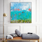 Cerulean Escapes II by Tracy Lynn Pristas on GIANT ART - multicolor abstracts; contemporary