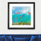 Cerulean Escapes II by Tracy Lynn Pristas on GIANT ART - multicolor abstracts; contemporary