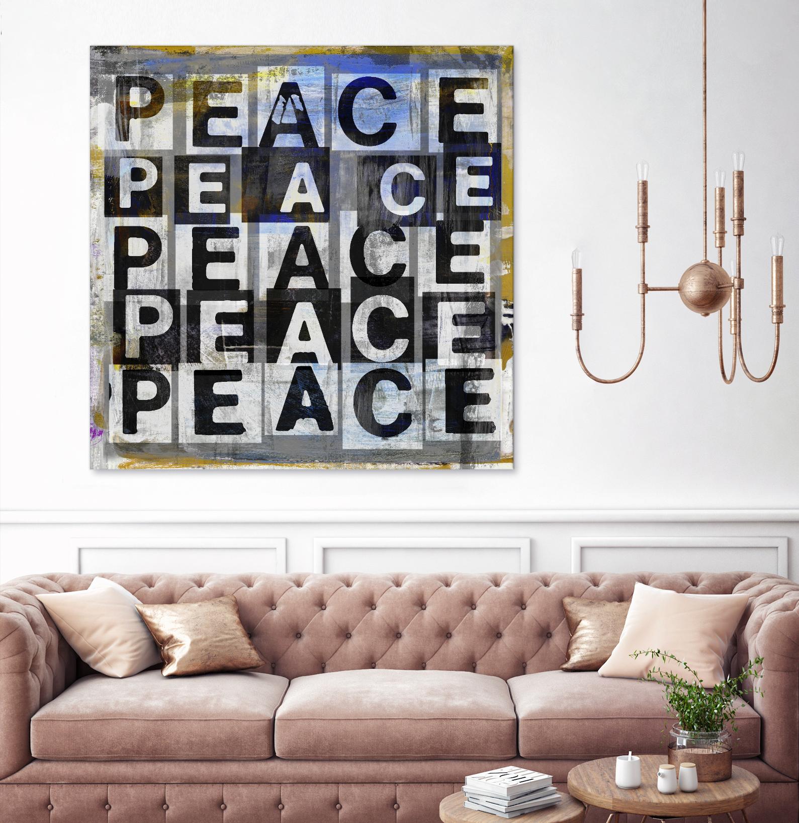 Peace by Sven Pfrommer on GIANT ART - multi inspirational, novelty, urban/pop surrealism, design/type
