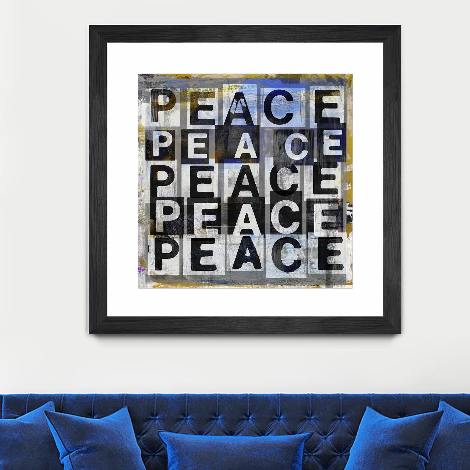 Peace by Sven Pfrommer on GIANT ART - multi inspirational, novelty, urban/pop surrealism, design/type