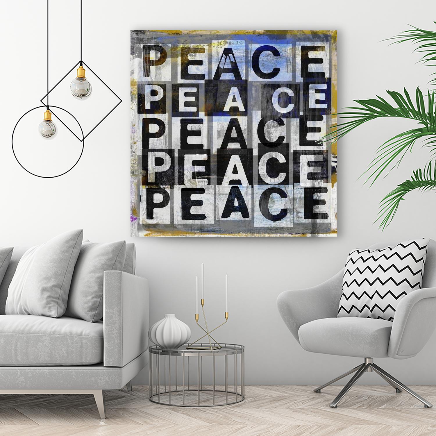 Peace by Sven Pfrommer on GIANT ART - multi inspirational, novelty, urban/pop surrealism, design/type
