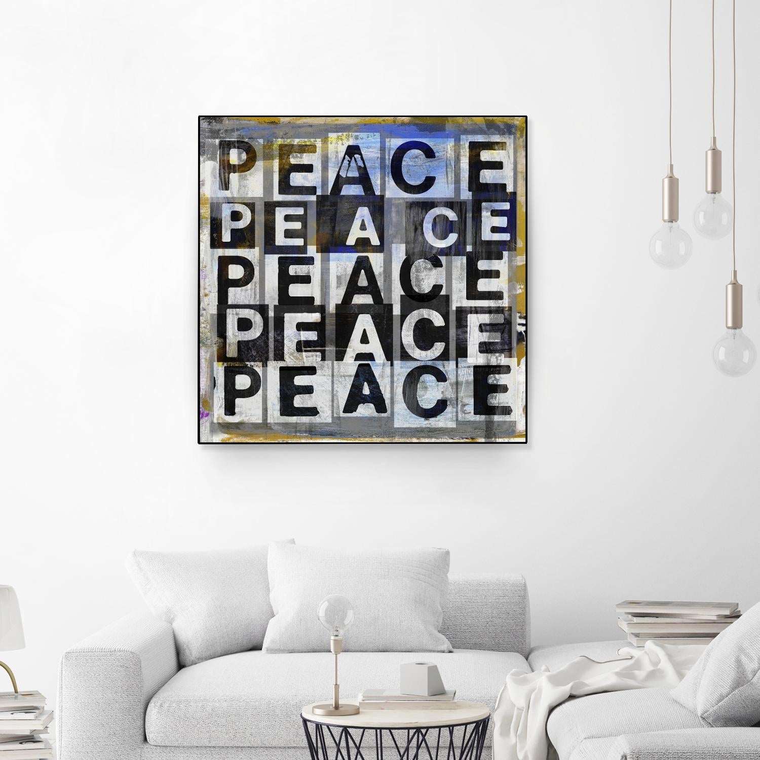 Peace by Sven Pfrommer on GIANT ART - multi inspirational, novelty, urban/pop surrealism, design/type