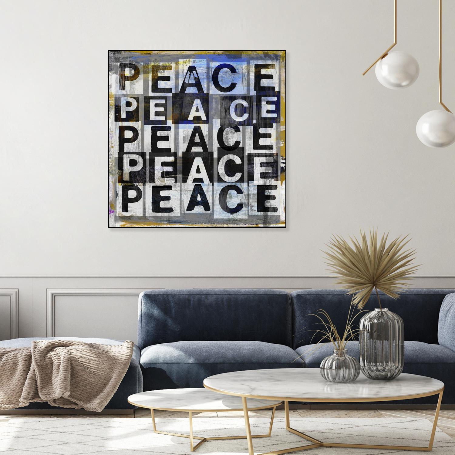 Peace by Sven Pfrommer on GIANT ART - multi inspirational, novelty, urban/pop surrealism, design/type