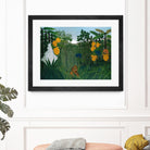 The Repast of the Lion by Henri Rousseau on GIANT ART - multicolor museum; landscapes; animals