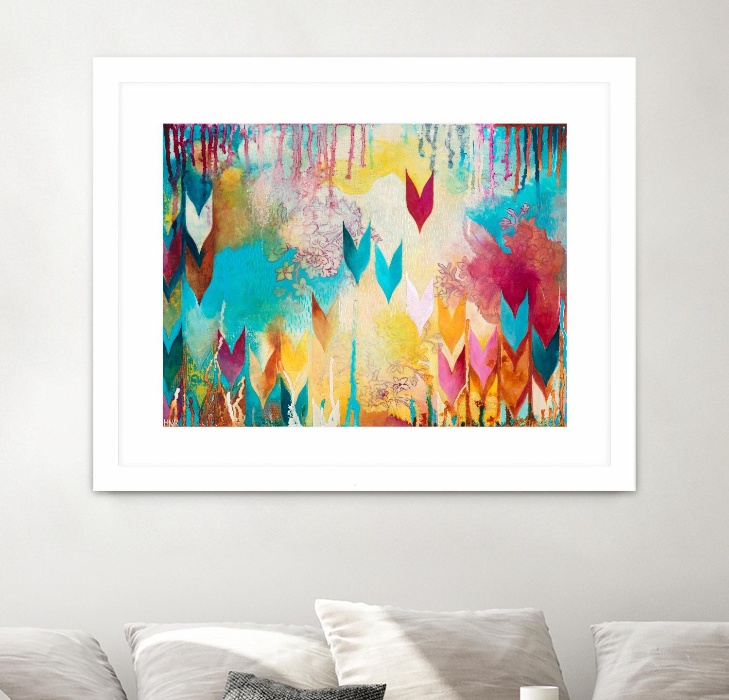 Life is Good by Heather Noel Robinson on GIANT ART - multicolor abstracts; contemporary