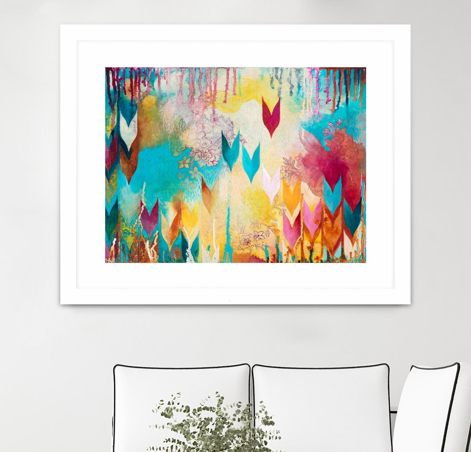 Life is Good by Heather Noel Robinson on GIANT ART - multicolor abstracts; contemporary