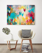 Life is Good by Heather Noel Robinson on GIANT ART - multicolor abstracts; contemporary