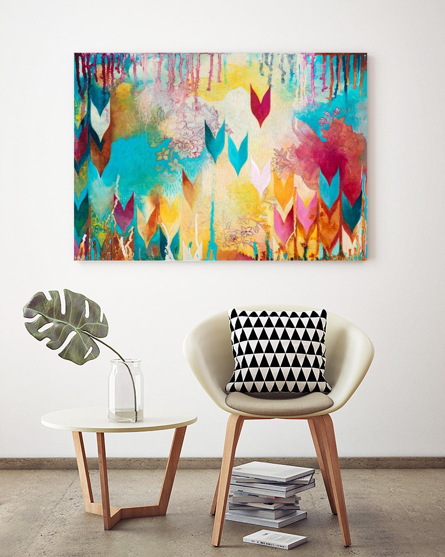 Life is Good by Heather Noel Robinson on GIANT ART - multicolor abstracts; contemporary