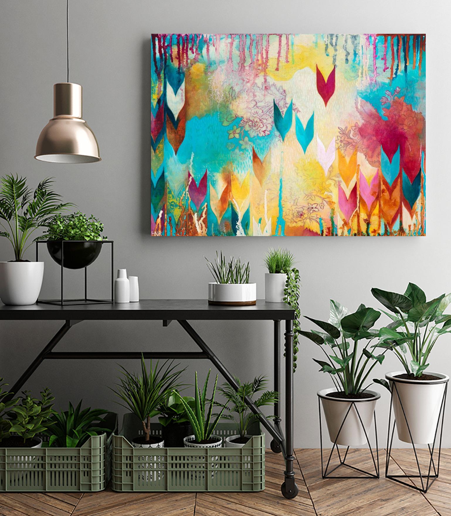 Life is Good by Heather Noel Robinson on GIANT ART - multicolor abstracts; contemporary