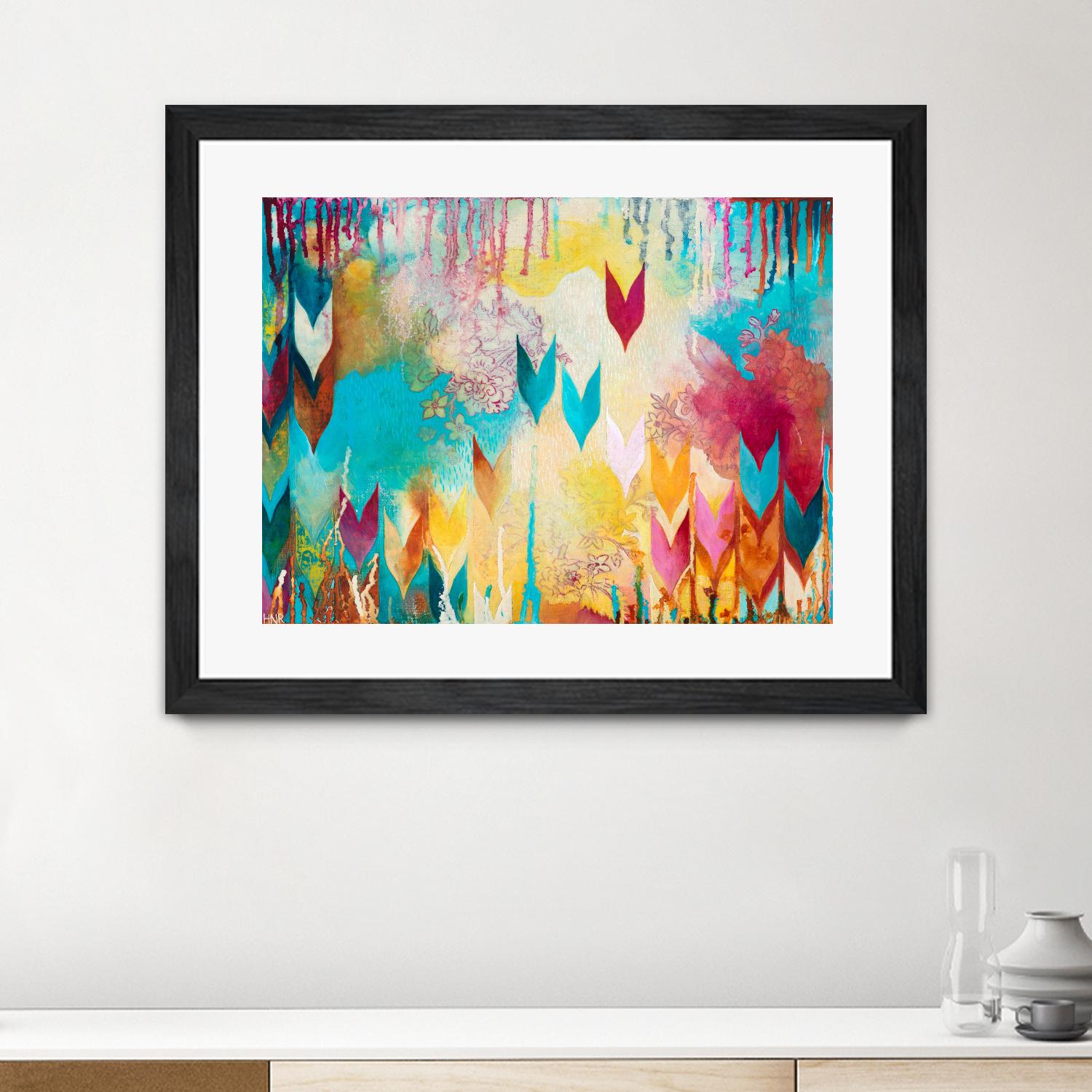 Life is Good by Heather Noel Robinson on GIANT ART - multicolor abstracts; contemporary