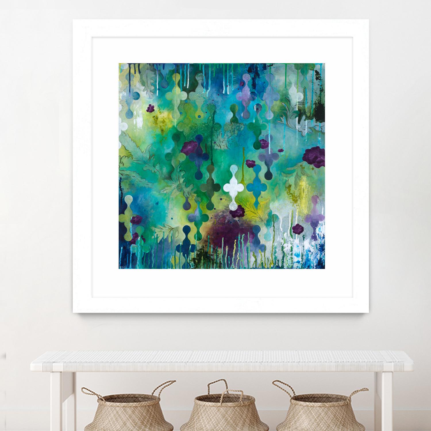 Seafoam Storm Two by Heather Noel Robinson on GIANT ART - multicolor abstracts; contemporary