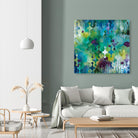Seafoam Storm Two by Heather Noel Robinson on GIANT ART - multicolor abstracts; contemporary