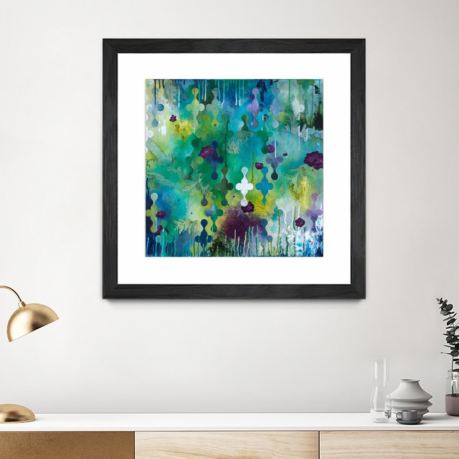 Seafoam Storm Two by Heather Noel Robinson on GIANT ART - multicolor abstracts; contemporary