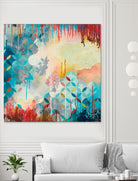 Tranquil Eden 2 by Heather Noel Robinson on GIANT ART - multicolor abstracts; contemporary