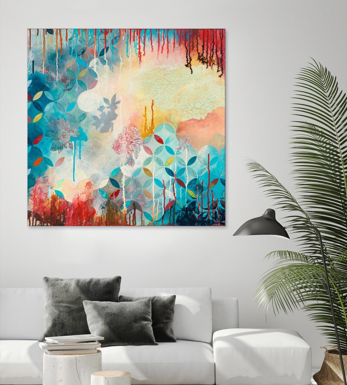 Tranquil Eden 2 by Heather Noel Robinson on GIANT ART - multicolor abstracts; contemporary