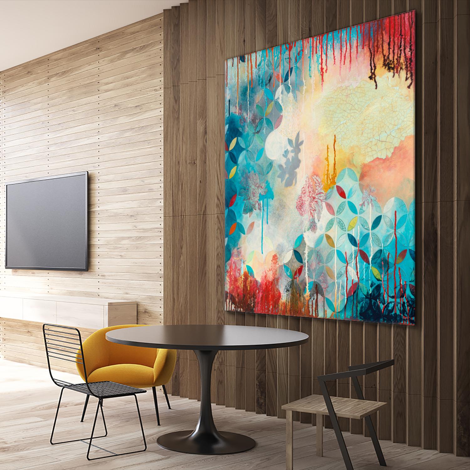 Tranquil Eden 2 by Heather Noel Robinson on GIANT ART - multicolor abstracts; contemporary