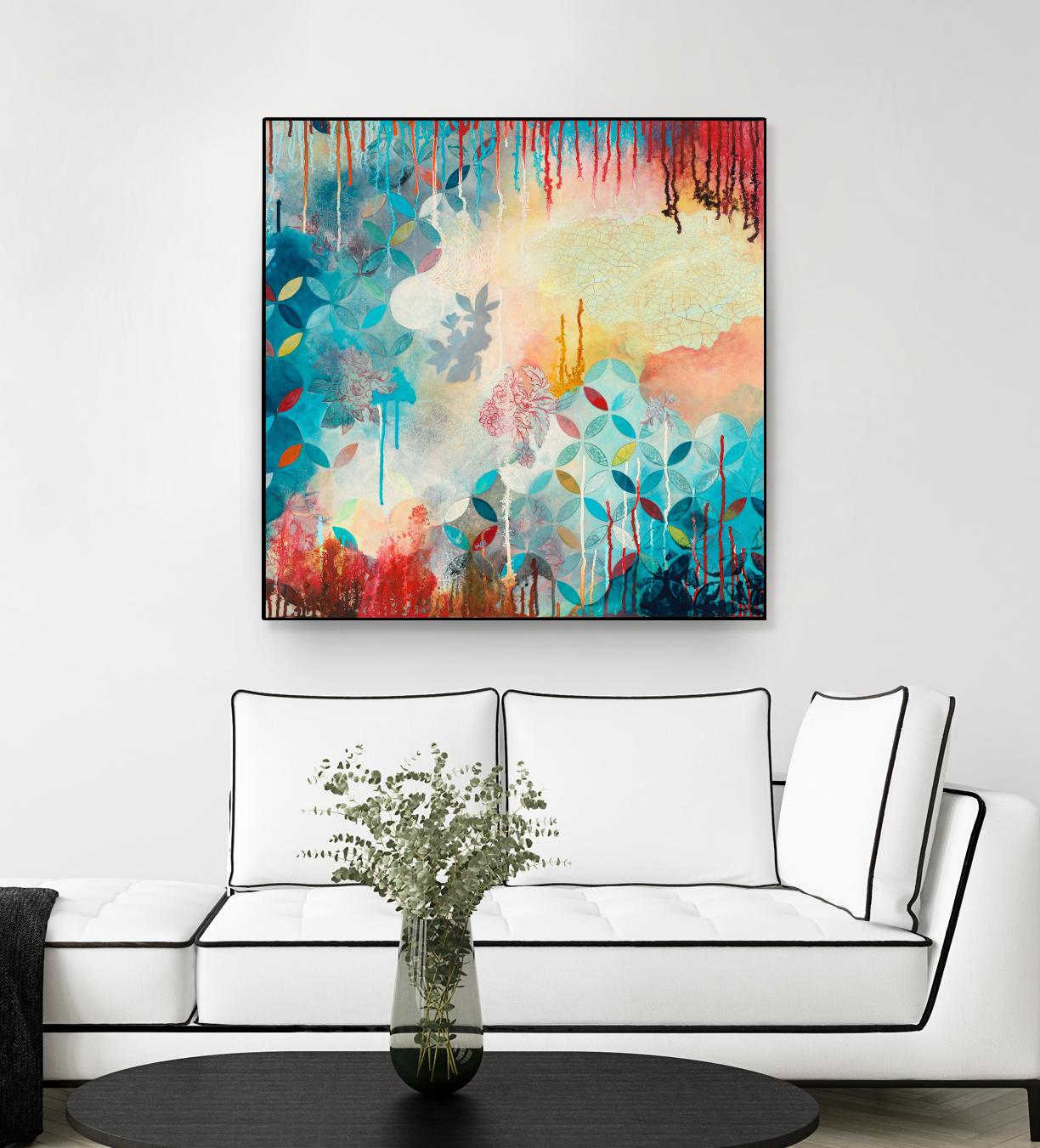 Tranquil Eden 2 by Heather Noel Robinson on GIANT ART - multicolor abstracts; contemporary