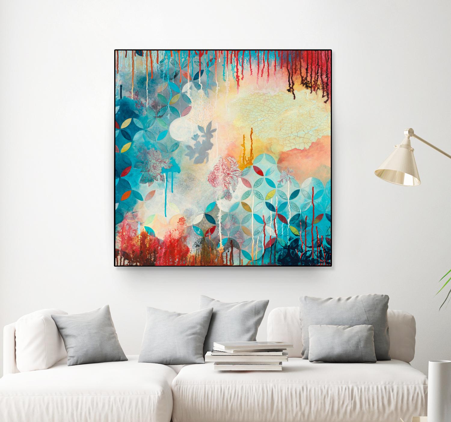 Tranquil Eden 2 by Heather Noel Robinson on GIANT ART - multicolor abstracts; contemporary