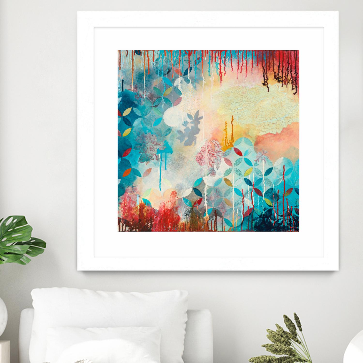 Tranquil Eden 2 by Heather Noel Robinson on GIANT ART - multicolor abstracts; contemporary