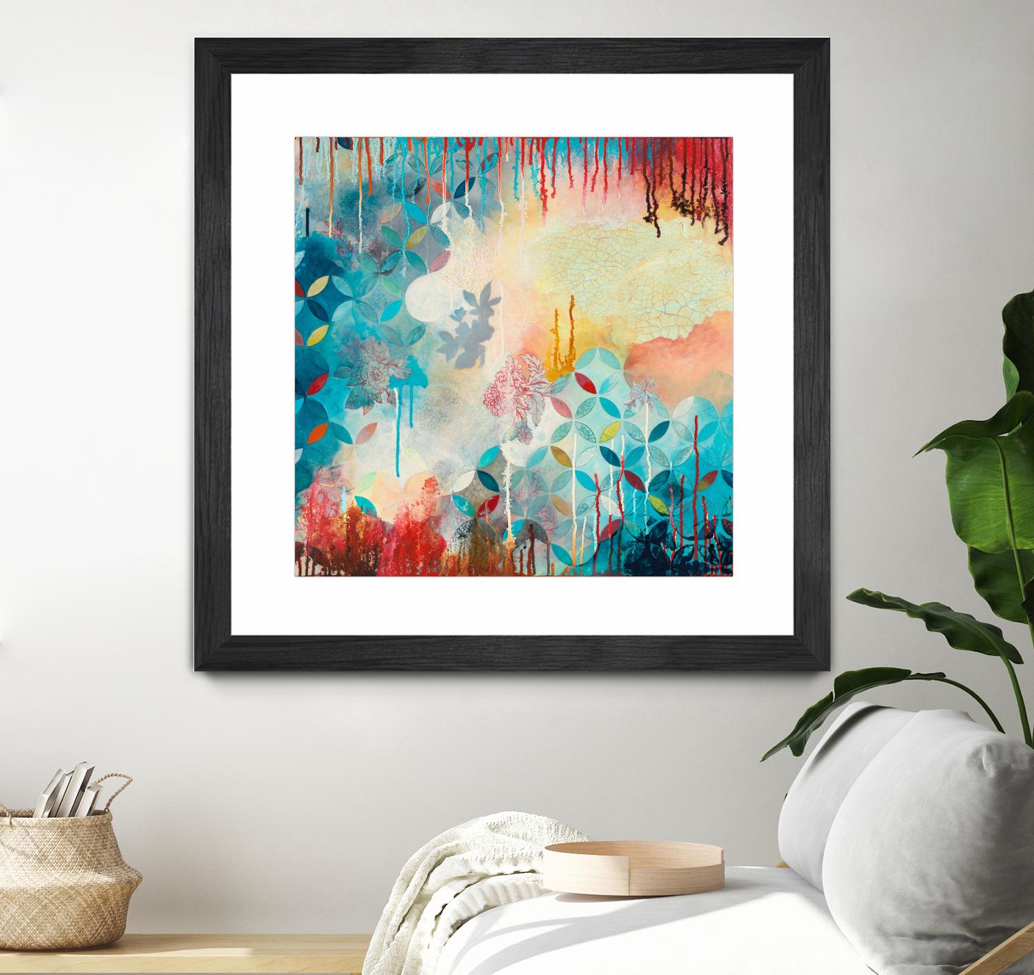 Tranquil Eden 2 by Heather Noel Robinson on GIANT ART - multicolor abstracts; contemporary