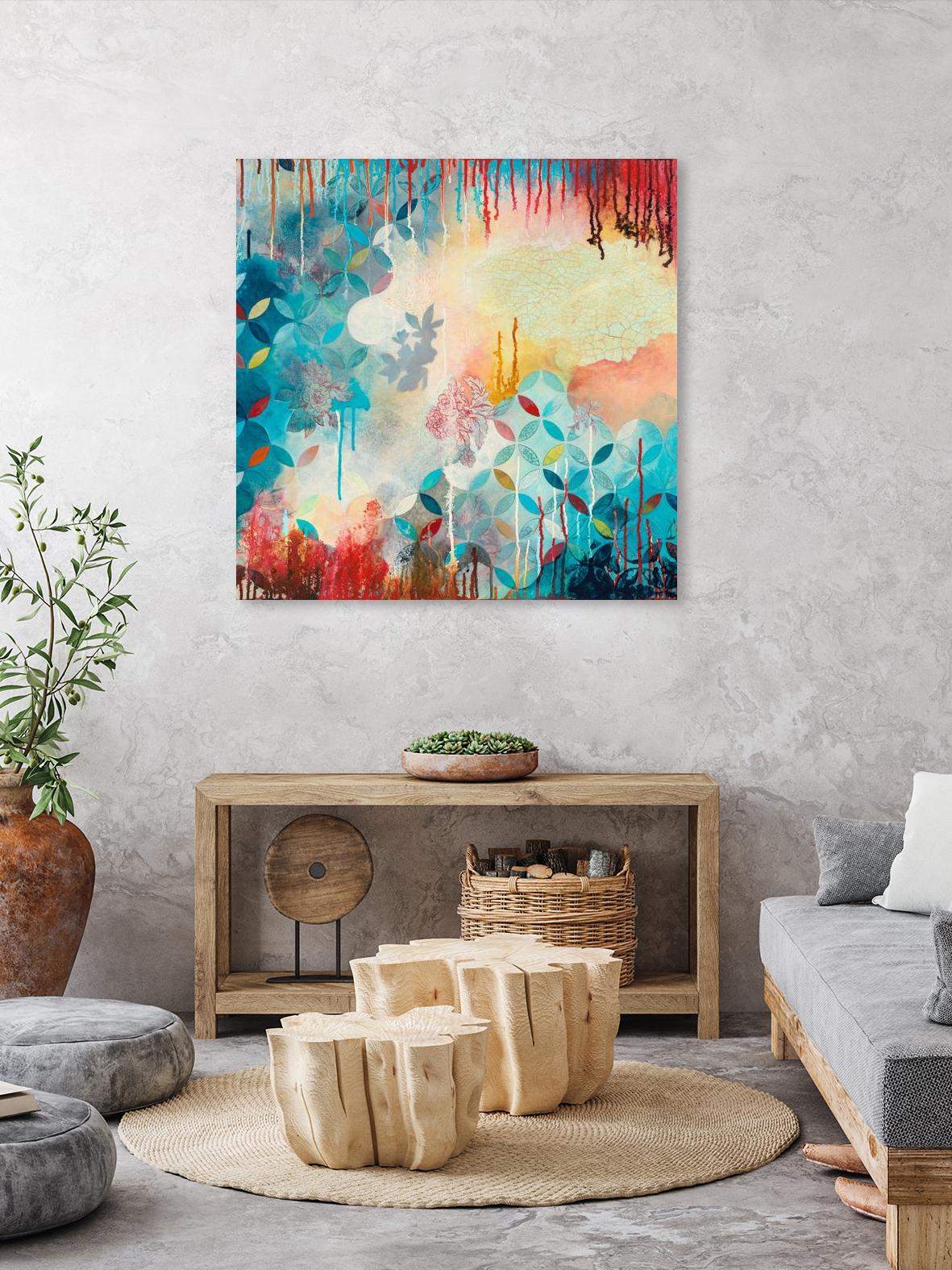 Tranquil Eden 2 by Heather Noel Robinson on GIANT ART - multicolor abstracts; contemporary