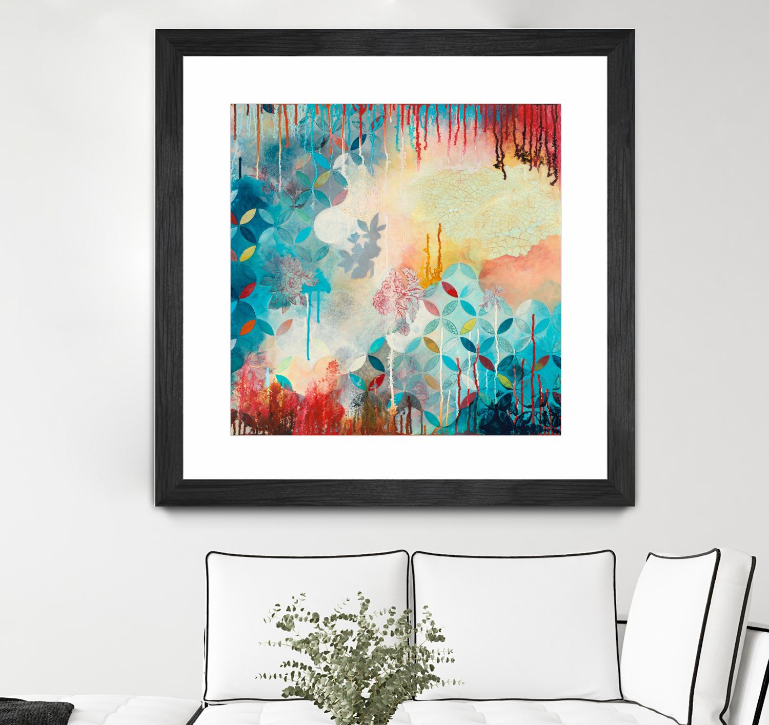 Tranquil Eden 2 by Heather Noel Robinson on GIANT ART - multicolor abstracts; contemporary