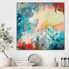 Tranquil Eden 2 by Heather Noel Robinson on GIANT ART - multicolor abstracts; contemporary