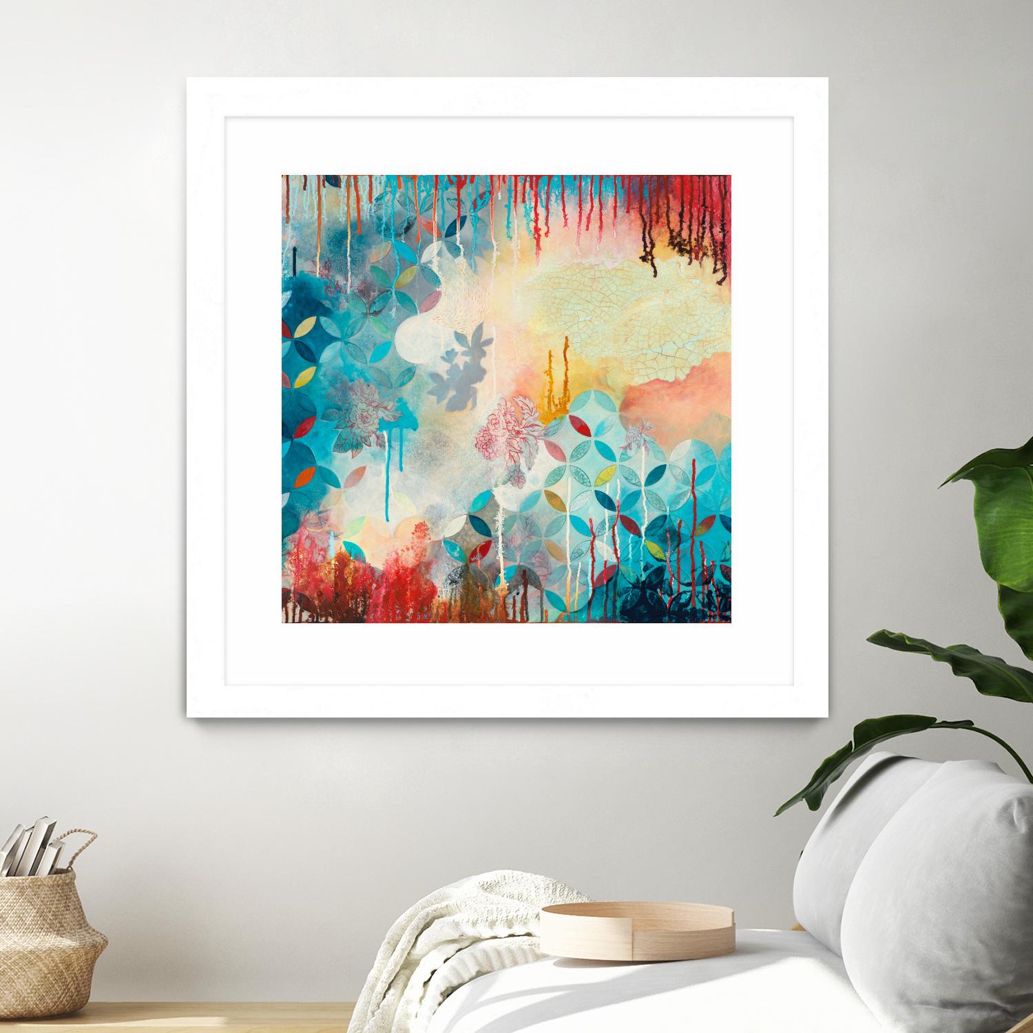 Tranquil Eden 2 by Heather Noel Robinson on GIANT ART - multicolor abstracts; contemporary