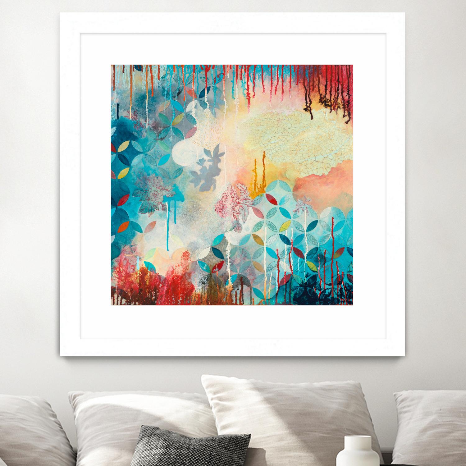 Tranquil Eden 2 by Heather Noel Robinson on GIANT ART - multicolor abstracts; contemporary