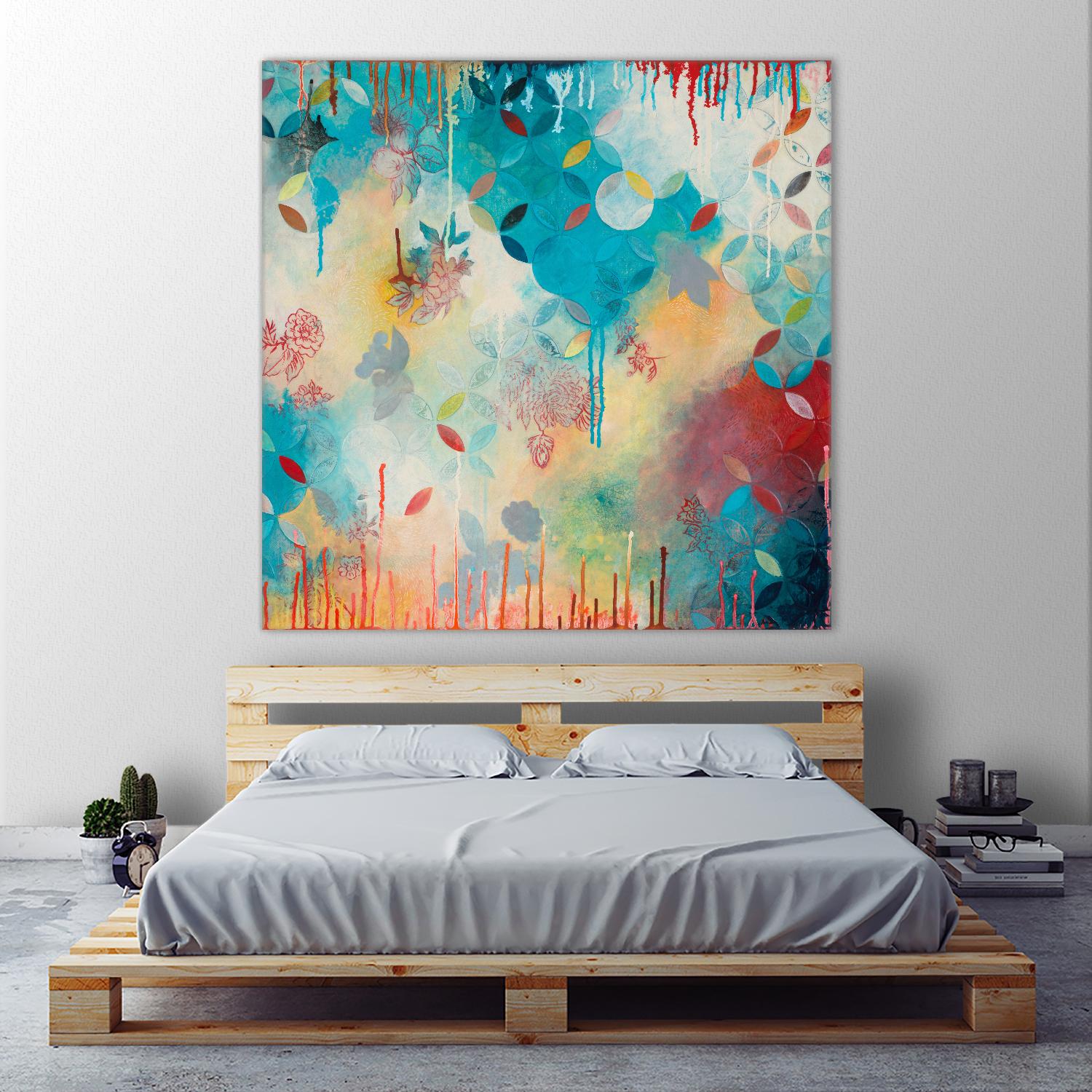 Tranquil Eden 4 by Heather Noel Robinson on GIANT ART - multicolor abstracts; contemporary