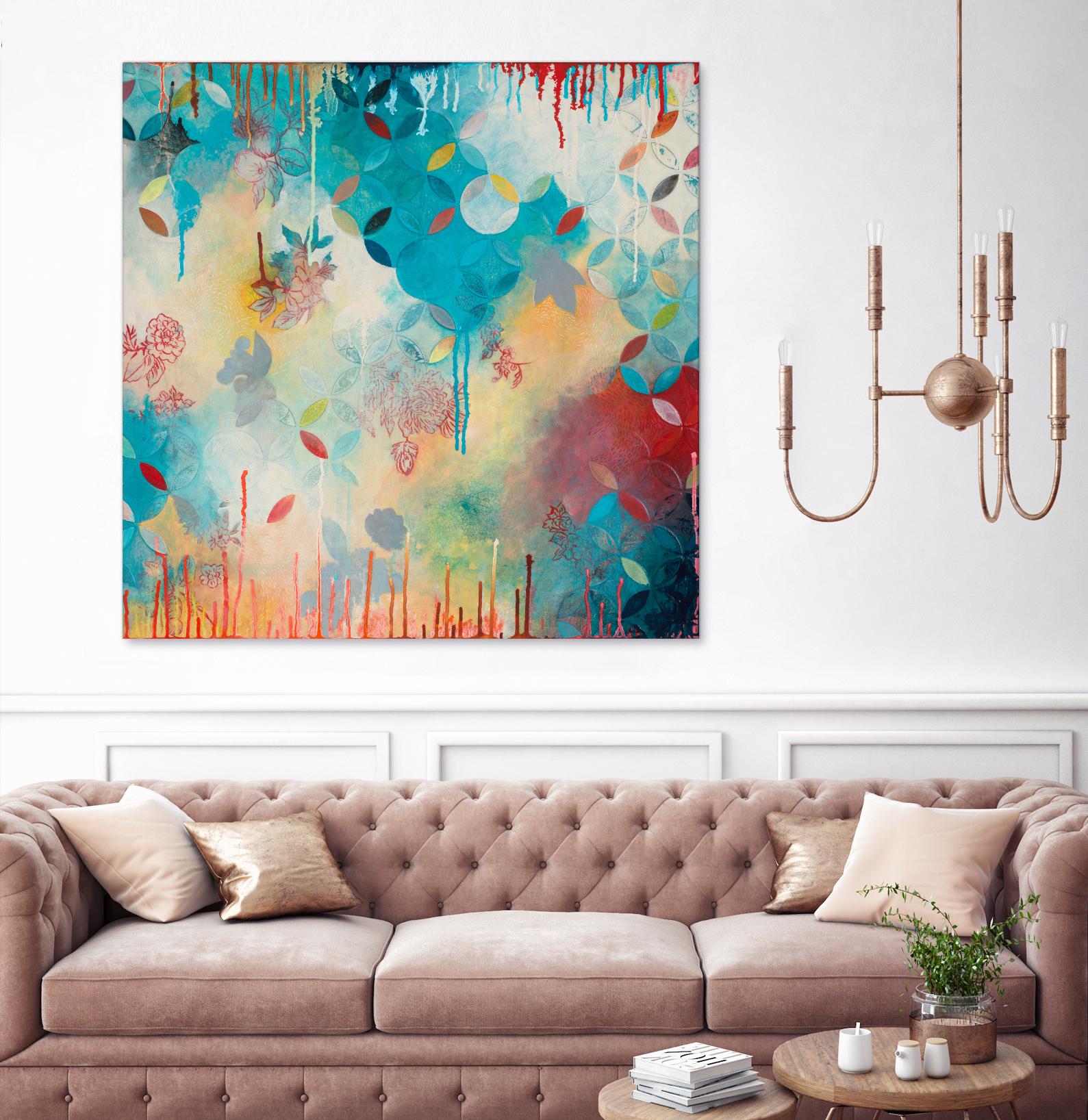 Tranquil Eden 4 by Heather Noel Robinson on GIANT ART - multicolor abstracts; contemporary