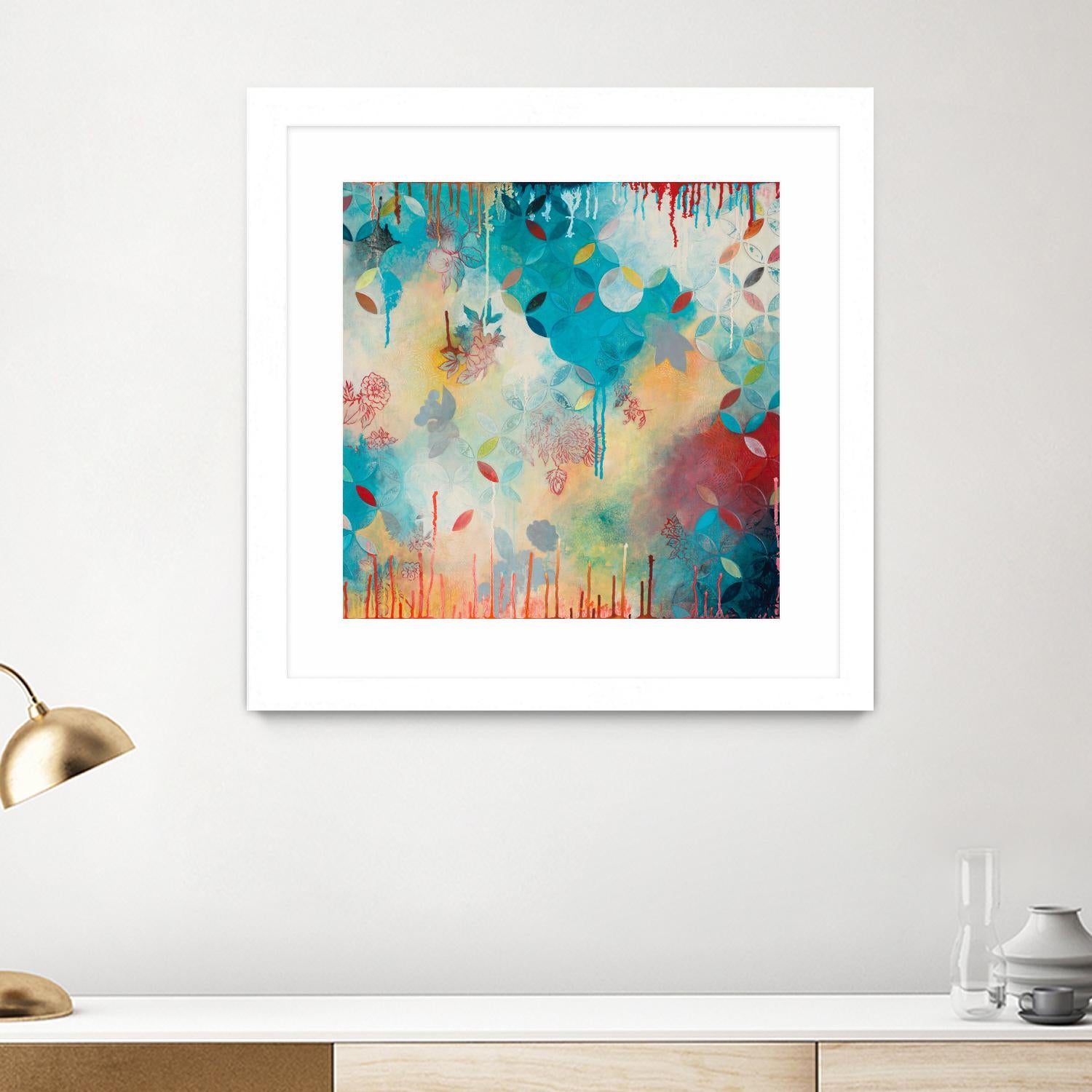 Tranquil Eden 4 by Heather Noel Robinson on GIANT ART - multicolor abstracts; contemporary