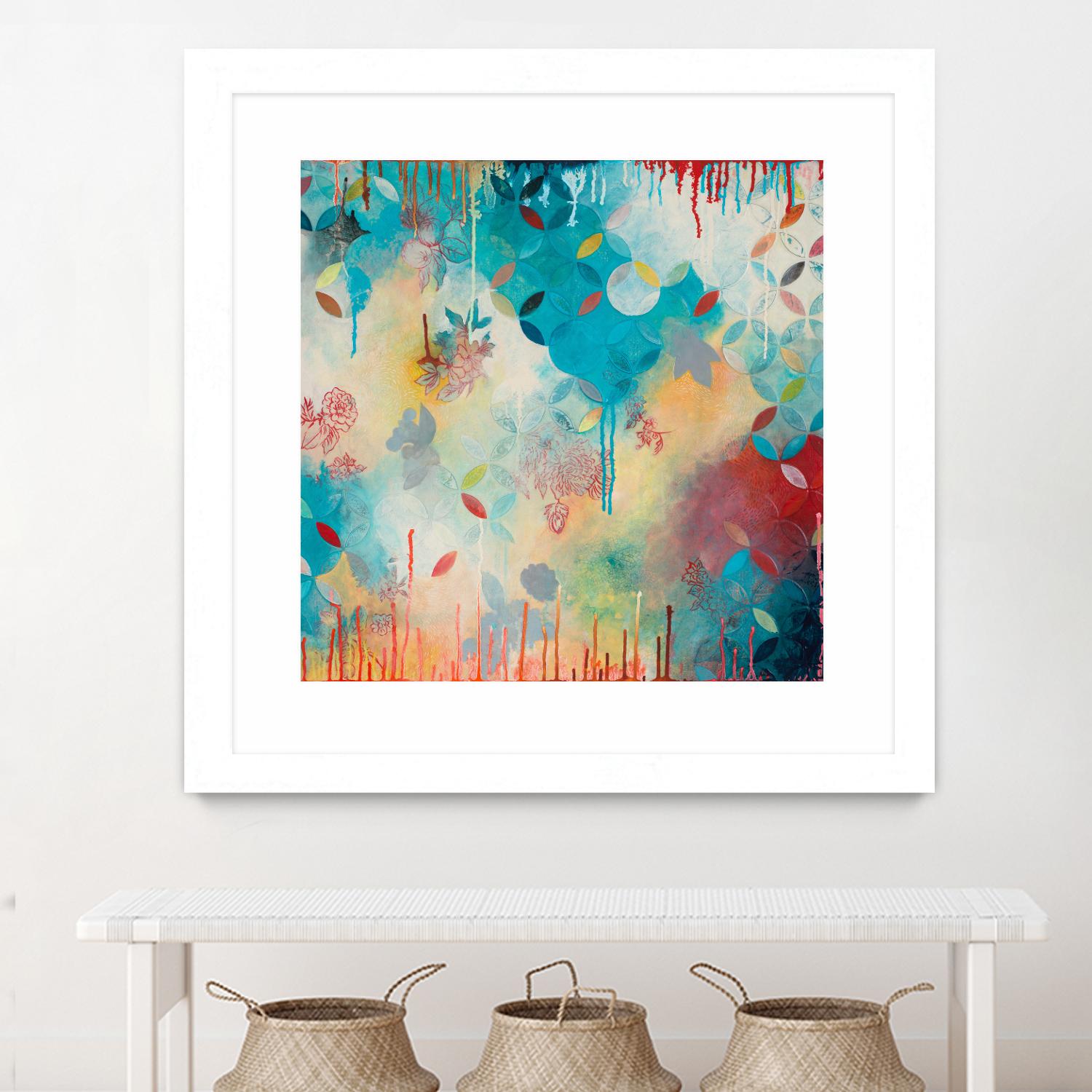 Tranquil Eden 4 by Heather Noel Robinson on GIANT ART - multicolor abstracts; contemporary