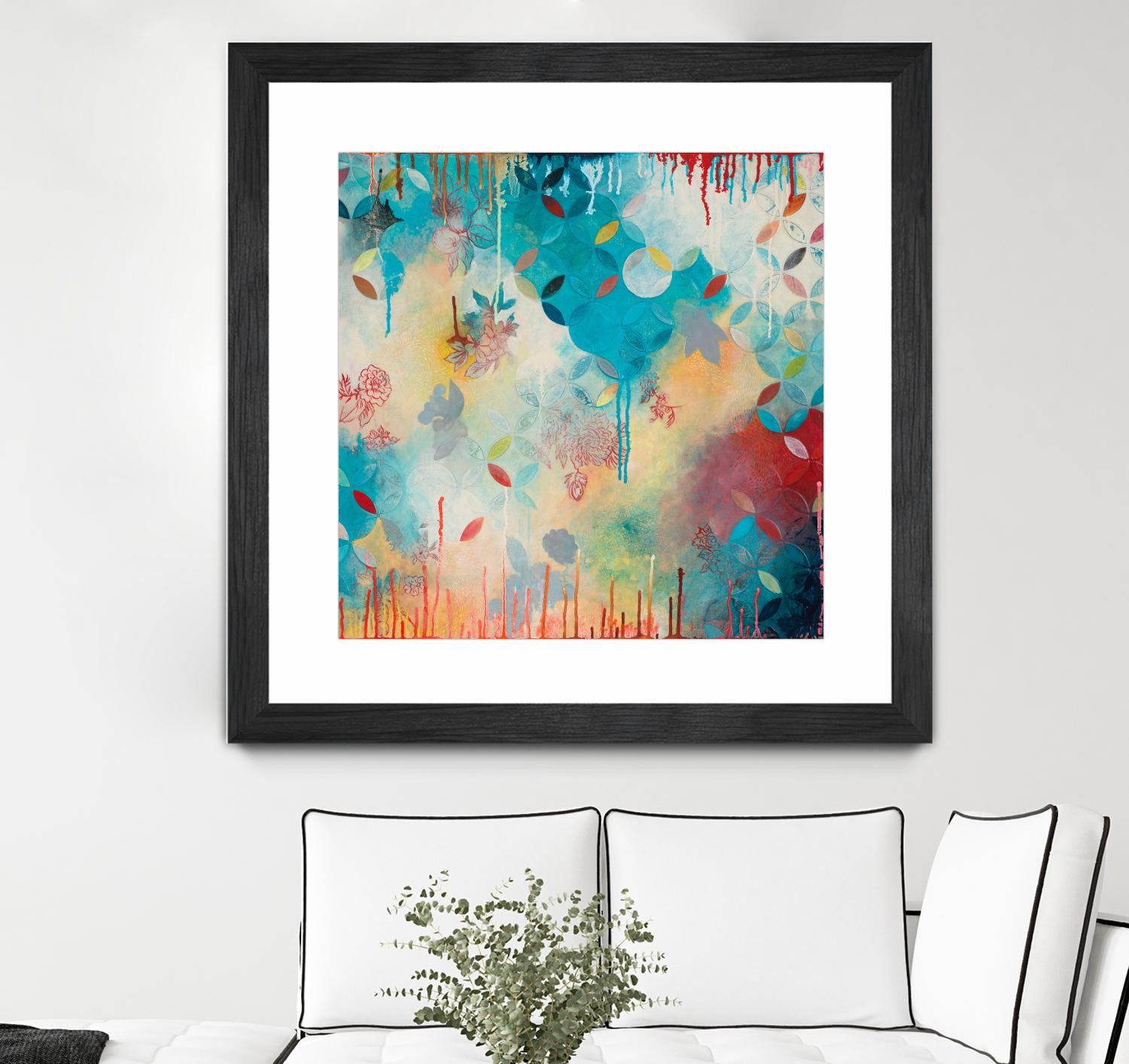 Tranquil Eden 4 by Heather Noel Robinson on GIANT ART - multicolor abstracts; contemporary