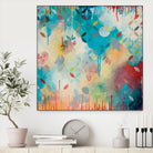 Tranquil Eden 4 by Heather Noel Robinson on GIANT ART - multicolor abstracts; contemporary