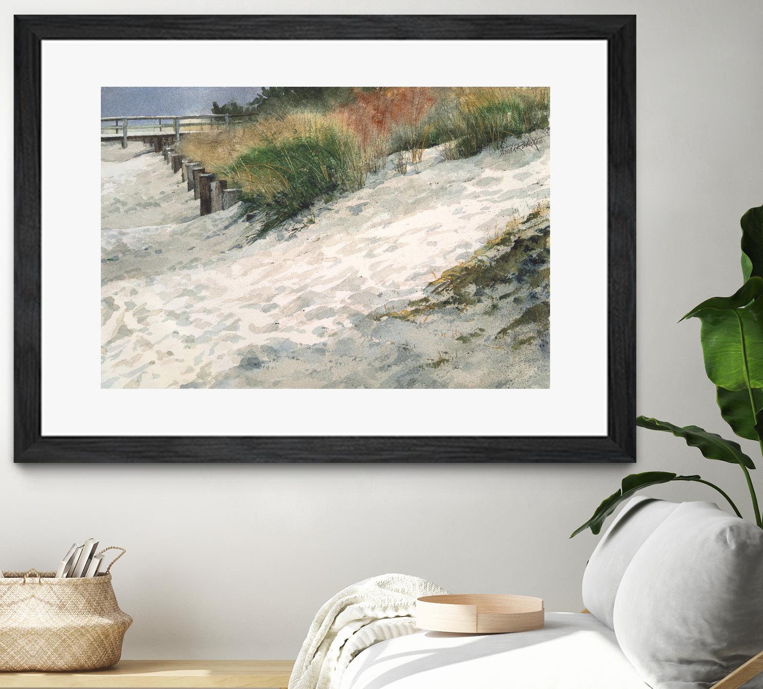 Retreat by Linda Roberts on GIANT ART - multi coastal, landscapes, beaches, docks/piers