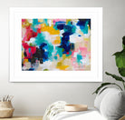 House with a Picket Fence by Amira Rahim on GIANT ART - pink abstract