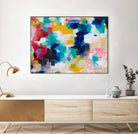 House with a Picket Fence by Amira Rahim on GIANT ART - pink abstract