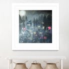 Moonlit Moment by Dawn Stacey on GIANT ART - multicolor contemporary; animals; landscapes