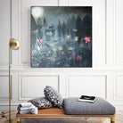 Moonlit Moment by Dawn Stacey on GIANT ART - multicolor contemporary; animals; landscapes