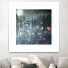 Moonlit Moment by Dawn Stacey on GIANT ART - multicolor contemporary; animals; landscapes