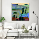 From What I Heard by Jane Schmidt on GIANT ART - multicolor contemporary; landscapes